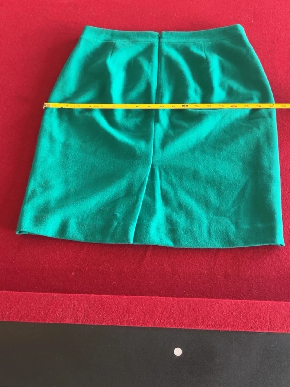 J. Crew Teal Wool Pencil Skirt